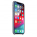 Silikonový kryt na iPhone Xs Max – levandulově šedý